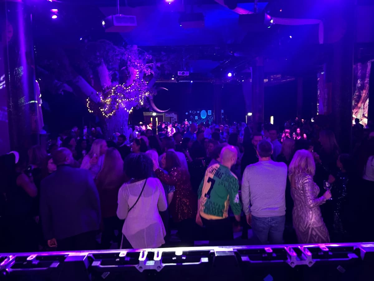 Corporate Christmas event DJ at Shakespeare's Globe, London