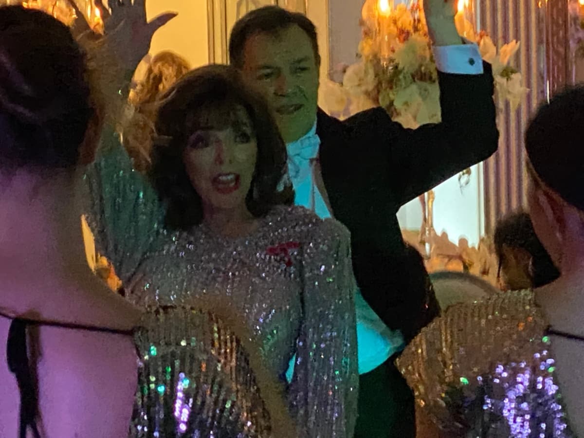 Wedding anniversary DJ set for Joan & Percy Collins at Claridge's, London
