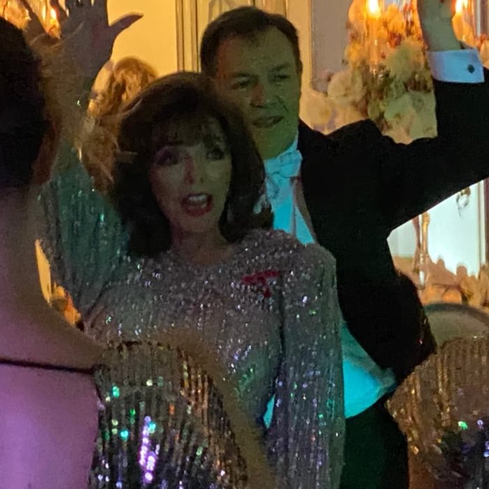 Joan and Percy Collins wedding anniversary at Claridges London